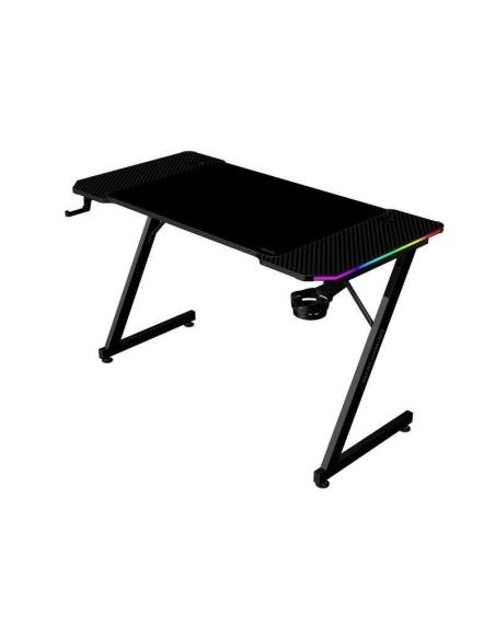 Mars Gaming MGD-X120RGB Mesa Ergonómica ARGB Mando Alfombrilla XXL Soportes Externos 120x60cm Negro