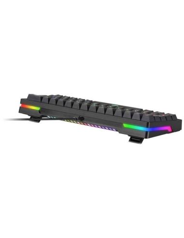 Mars Gaming MKMINIPRO Teclado Mecánico RGB 60% Switch Silencioso Negro