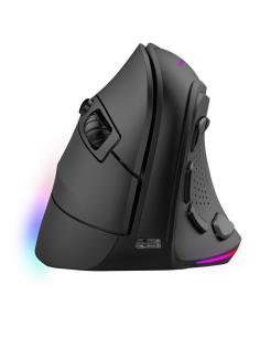 Mars Gaming MM-SK Ratón Gaming Inalámbrico Vertical Ergonómico RGB Chroma 8400DPI Tri-Mode Negro-FTRRIN0534