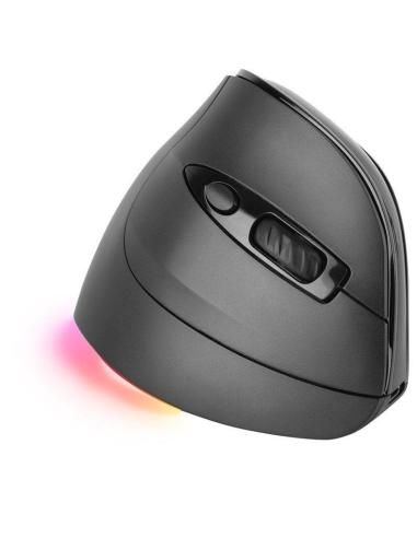 Mars Gaming MM-SK Ratón Gaming Inalámbrico Vertical Ergonómico RGB Chroma 8400DPI Tri-Mode Negro