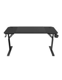 Mars Gaming MGD-ERGO140 Mesa Altura Ajustable 3 Posiciones Ergonómica Alfombrilla 140x60cm Negro-AGAMEG0070