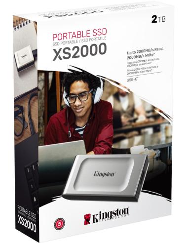 Kingston XS2000 Portable SSD 2TB USB 3.2