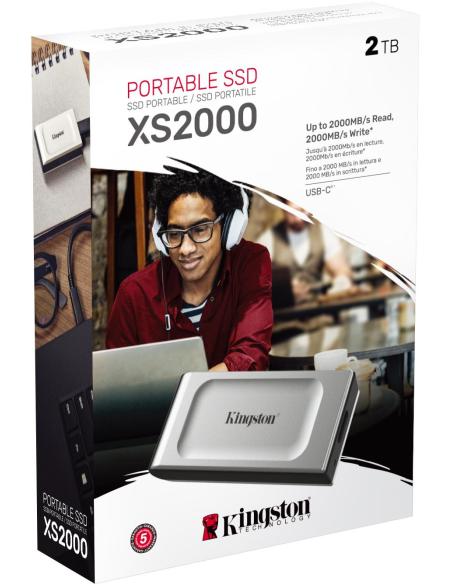 Kingston XS2000 Portable SSD 2TB USB 3.2