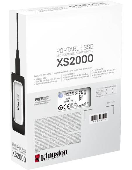 Kingston XS2000 Portable SSD 2TB USB 3.2
