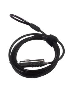 Ewent EW1238 Cable de Seguridad por Combinación Negro-1391692