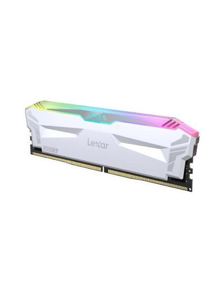 Lexar ARES RGB DDR5 6400Mhz 32GB (2x16GB) CL32 Blanco