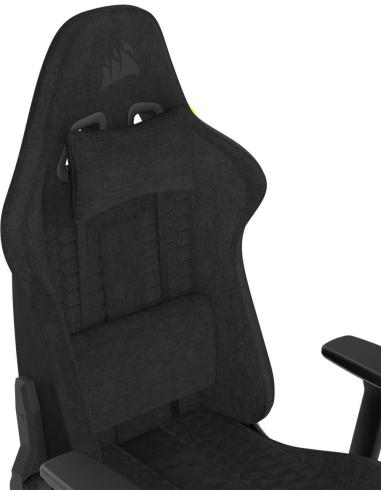 Corsair TC100 RELAXED Fabric Silla Gaming Negra
