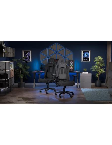 Corsair TC100 RELAXED Fabric Silla Gaming Negra