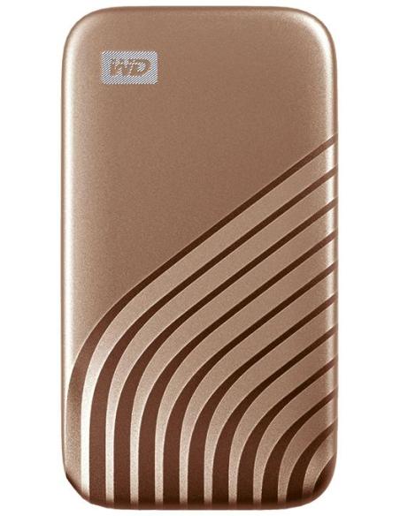WD My Passport SSD 500GB USB-C Dorado