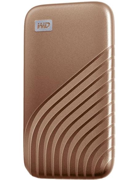 WD My Passport SSD 500GB USB-C Dorado