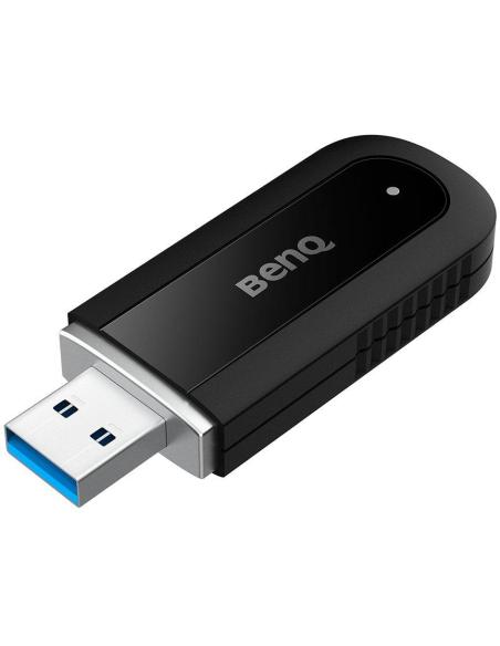 BenQ WD02AT Adaptador WiFi USB WLAN Bluetooth Negro