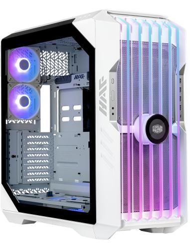 Cooler Master HAF700 EVO White Cristal Templado USB 3.2 Blanco