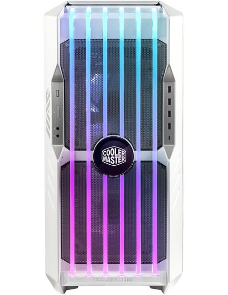 Cooler Master HAF700 EVO White Cristal Templado USB 3.2 Blanco