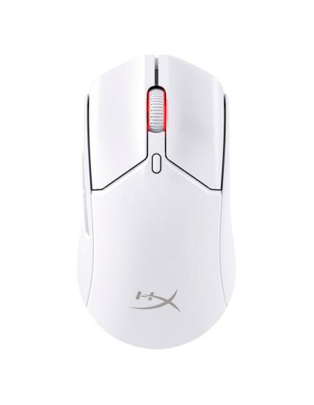 HyperX Pulsefire Haste 2 Wireless Ratón Gaming Inalámbrico RGB 26000 DPI Blanco