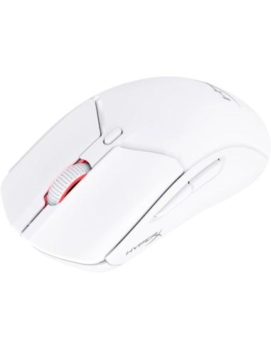 HyperX Pulsefire Haste 2 Wireless Ratón Gaming Inalámbrico RGB 26000 DPI Blanco