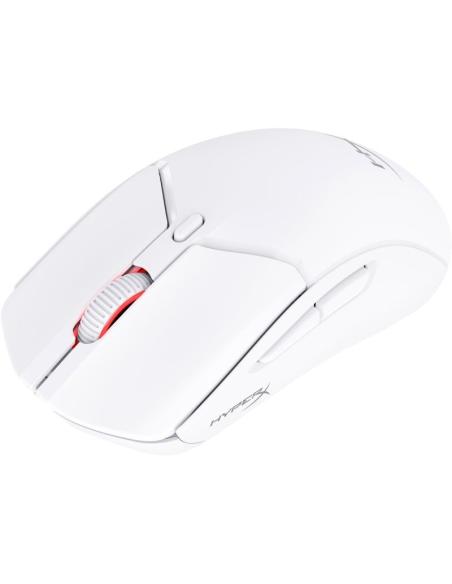 HyperX Pulsefire Haste 2 Wireless Ratón Gaming Inalámbrico RGB 26000 DPI Blanco