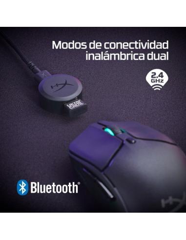 HyperX Pulsefire Haste 2 Wireless Ratón Gaming Inalámbrico RGB 26000 DPI Blanco