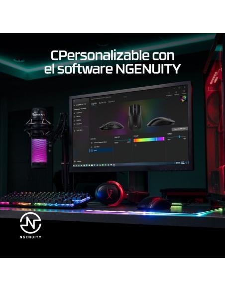 HyperX Pulsefire Haste 2 Wireless Ratón Gaming Inalámbrico RGB 26000 DPI Blanco