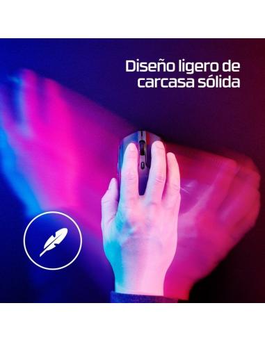 HyperX Pulsefire Haste 2 Wireless Ratón Gaming Inalámbrico RGB 26000 DPI Blanco