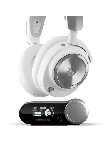 Steelseries Arctis Nova Pro Wireless P Auriculares Gaming Inalámbricos Blancos para PC/PS5