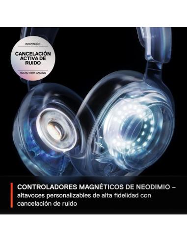 Steelseries Arctis Nova Pro Wireless P Auriculares Gaming Inalámbricos Blancos para PC/PS5