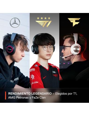 Steelseries Arctis Nova Pro Wireless P Auriculares Gaming Inalámbricos Blancos para PC/PS5