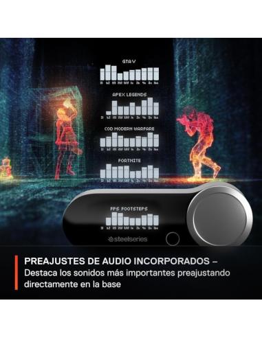 Steelseries Arctis Nova Pro Wireless P Auriculares Gaming Inalámbricos Blancos para PC/PS5