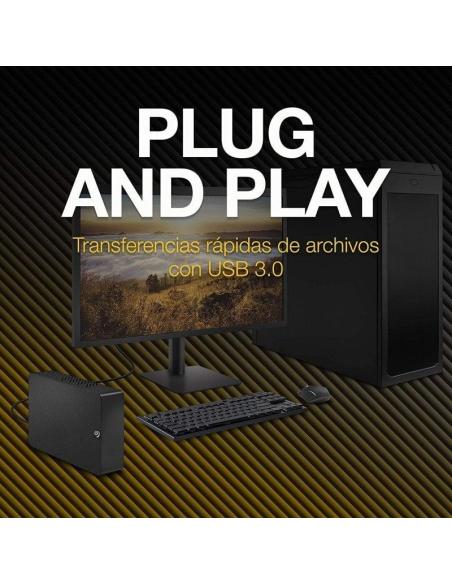 Seagate Expansion Desktop 3.5" 8TB USB 3.0 Negro