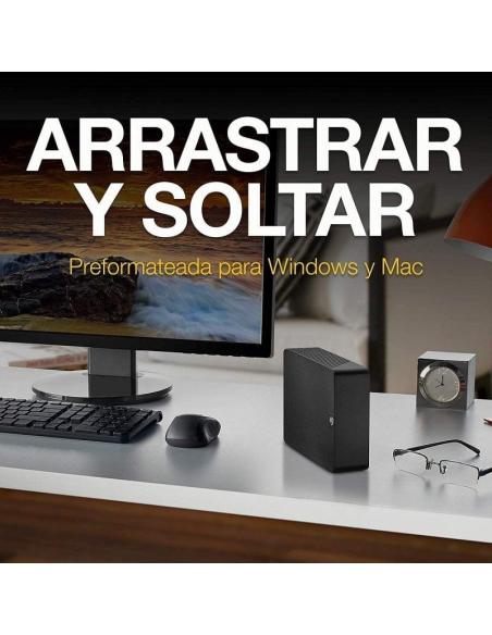 Seagate Expansion Desktop 3.5" 8TB USB 3.0 Negro