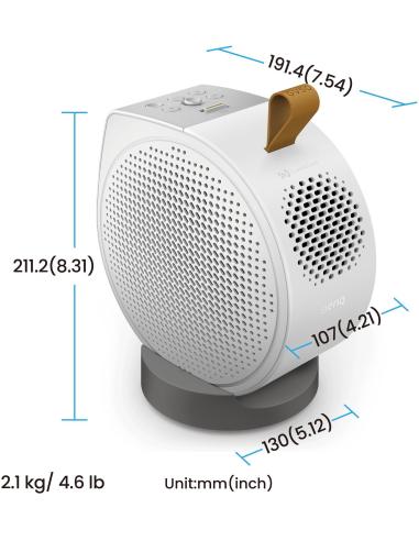 BenQ GV50 Proyector ANSI DLP FullHD 500 Lúmenes Blanco