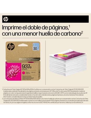 HP EvoMore 937E 4S6W7NE Cartucho de Tinta Magenta