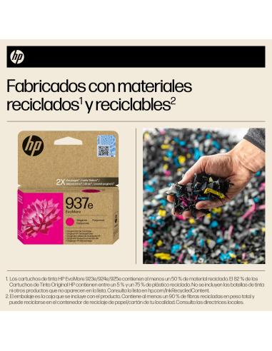 HP EvoMore 937E 4S6W7NE Cartucho de Tinta Magenta