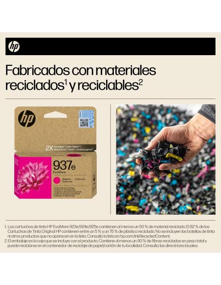 HP EvoMore 937E 4S6W7NE Cartucho de Tinta Magenta