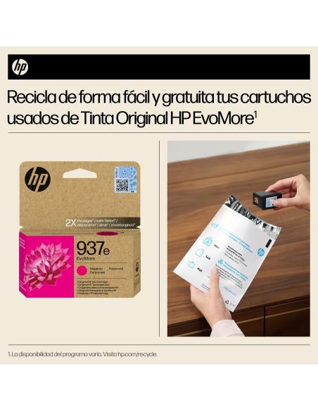 HP EvoMore 937E 4S6W7NE Cartucho de Tinta Magenta