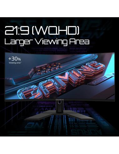Giggabyte GS34WQC 34" WQHD VA 300Hz FreeSync Premium Curvo