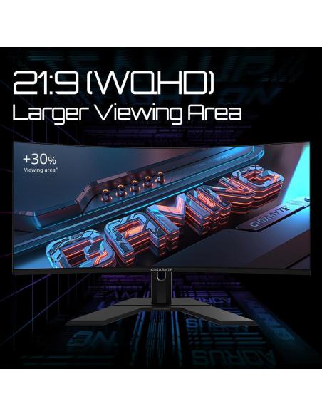 Giggabyte GS34WQC 34" WQHD VA 300Hz FreeSync Premium Curvo