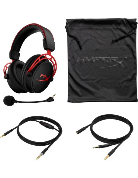 HyperX Cloud Alpha Auriculares Gaming Negro/Rojo
