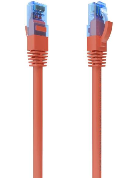 Aisens A135-0786 Cable de Red RJ-45 Cat.6 U/UTP 30 cm Rojo