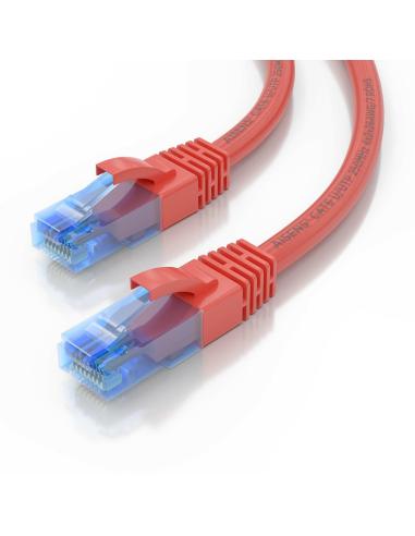 Aisens A135-0786 Cable de Red RJ-45 Cat.6 U/UTP 30 cm Rojo
