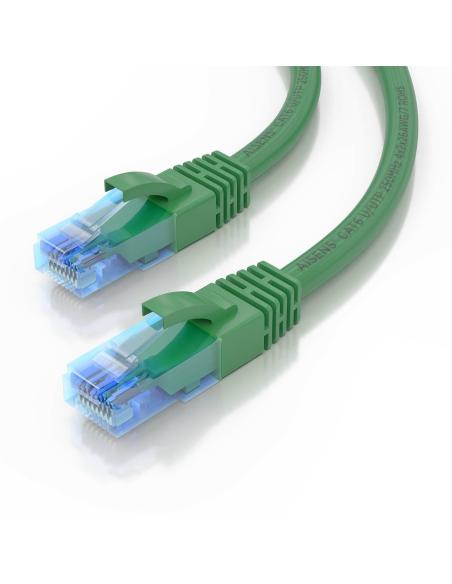 Aisens A135-0806 Cable de Red RJ-45 Cat.6 U/UTP 30 cm Verde