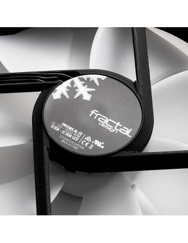 Fractal Design Prisma AL-12 PWM 3P Triple Ventilador Suplementario 120mm Negro