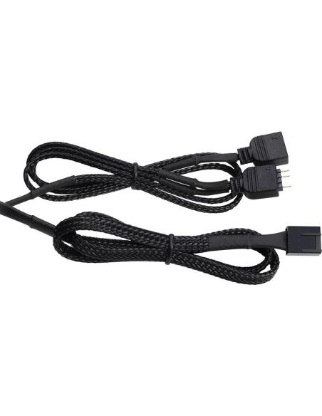 Fractal Design Prisma AL-12 PWM 3P Triple Ventilador Suplementario 120mm Negro