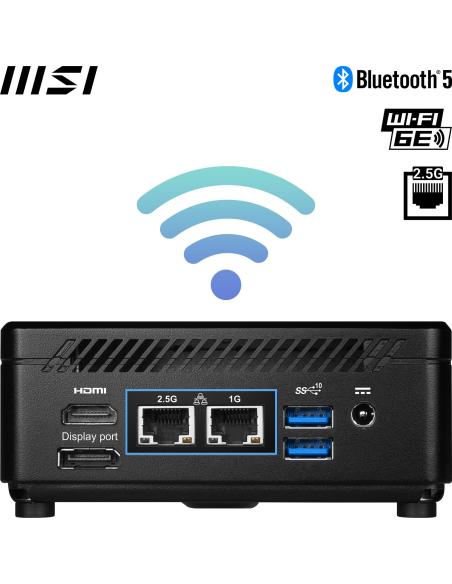 MSI Cubi 5 12M-211BES Intel Core i5-1235U Negro