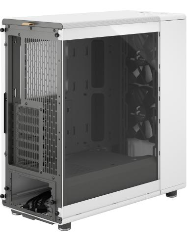 Fractal Design North Midi Tower Cristal Templado USB 3.2 Blanca