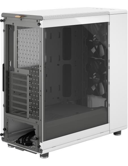 Fractal Design North Midi Tower Cristal Templado USB 3.2 Blanca