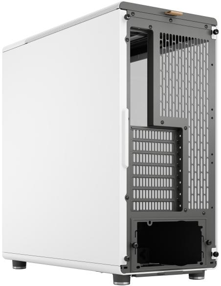 Fractal Design North Midi Tower Cristal Templado USB 3.2 Blanca