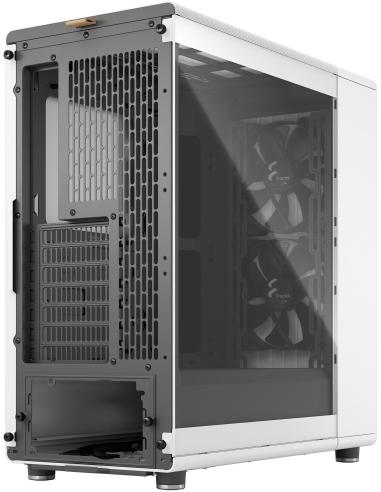 Fractal Design North Midi Tower Cristal Templado USB 3.2 Blanca