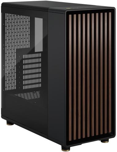 Fractal Design North TG ATX Mid Tower Cristal Templado USB 3.2 Charcoal Black