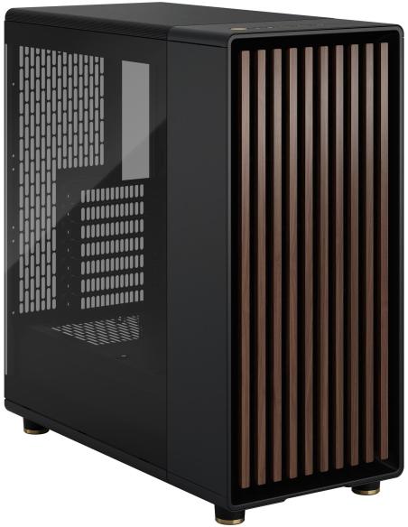 Fractal Design North TG ATX Mid Tower Cristal Templado USB 3.2 Charcoal Black