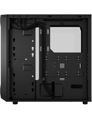 Fractal Design Focus 2 TG Midi Tower Cristal Templado USB 3.2 Negro